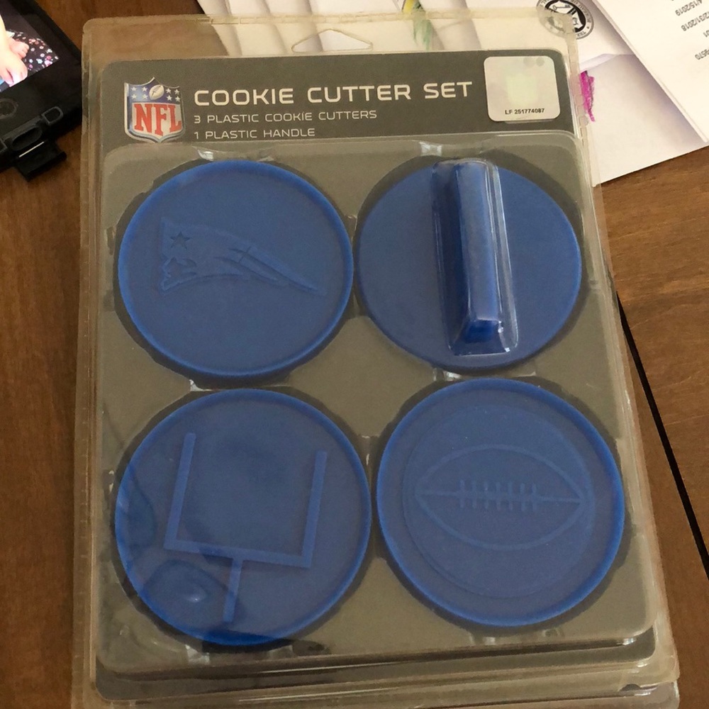 New England Patriots Cookie cutters